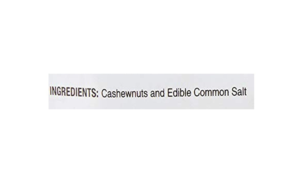 Gourmia Roasted Cashews Lightly Salted   Pack  100 grams